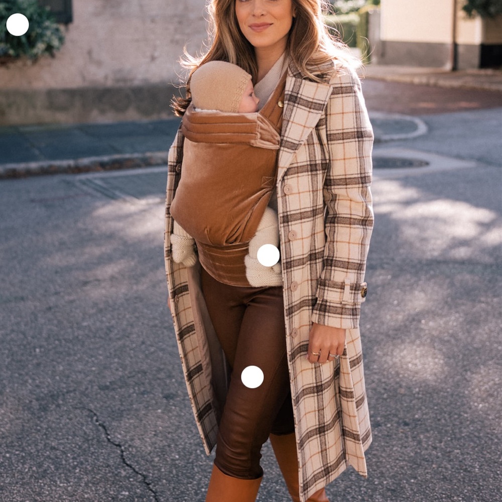 Gal Meets Glam Collection Plaid Coat